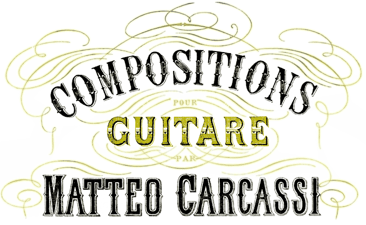 Gitarren-Kompositionen Matteo Carcassi